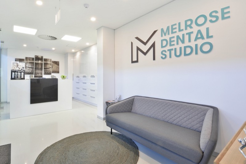 Reception area of our dental practice near Melrose Arch